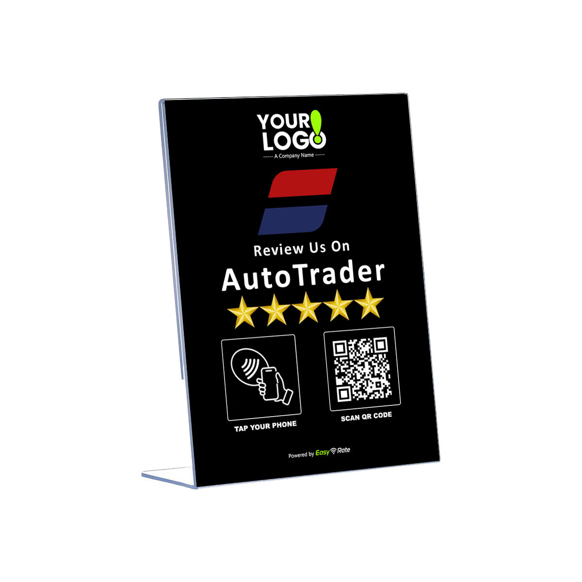 QR and NFC AutoTrader Review Classic Slant L-Stand