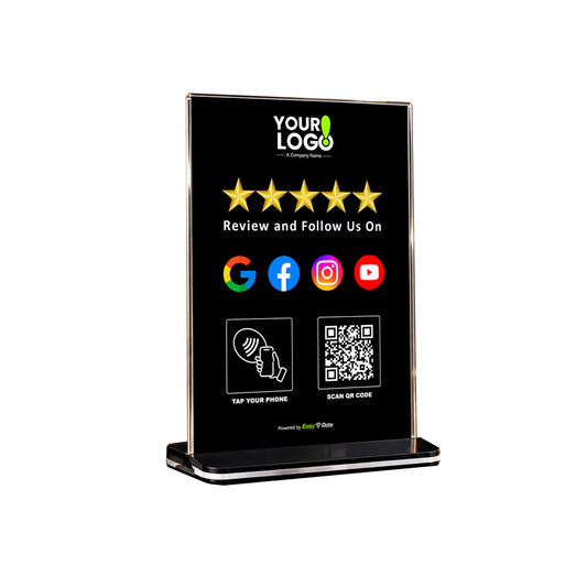 QR and NFC Multi Link Pro Pedestal Stand