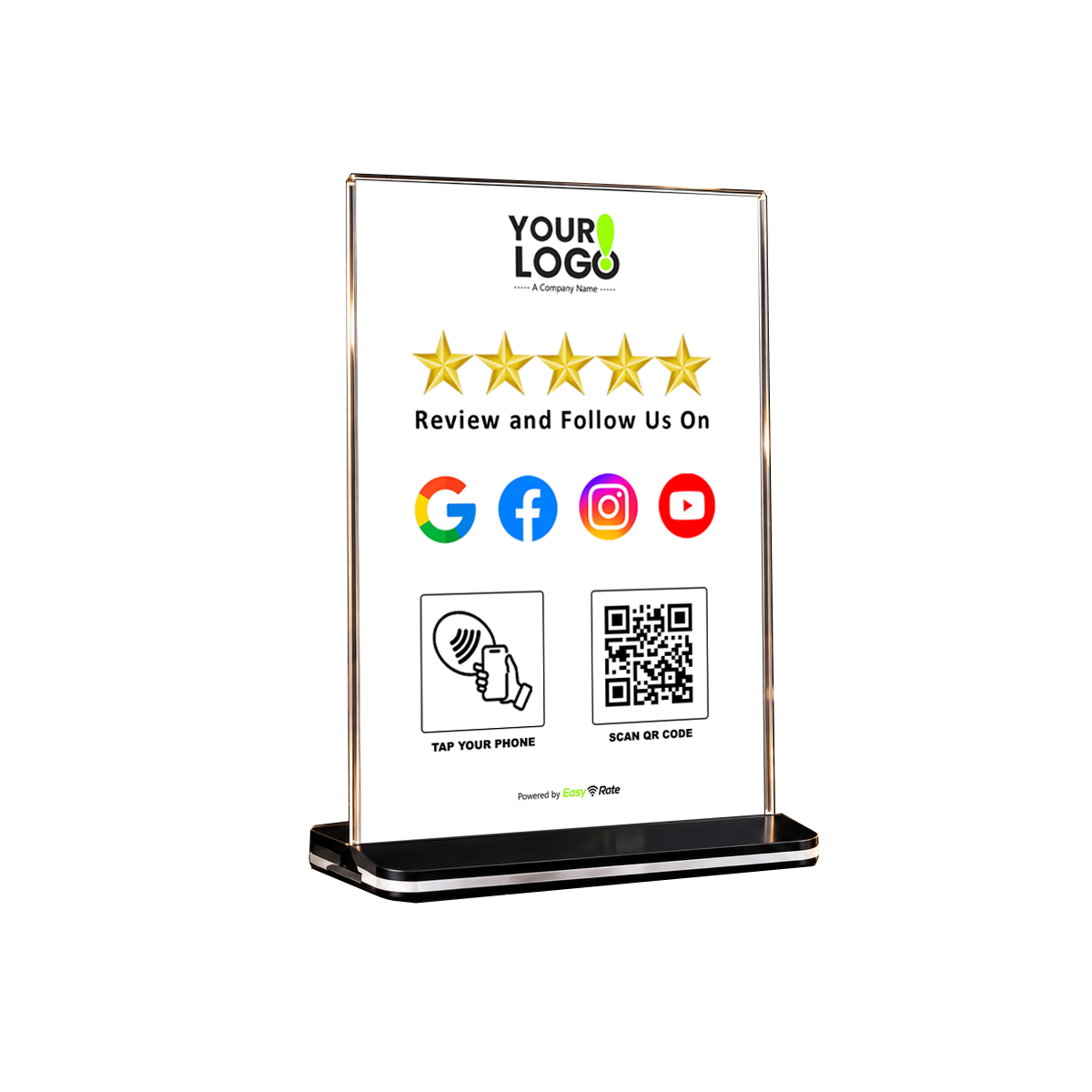 QR and NFC Multi Link Pro Pedestal Stand