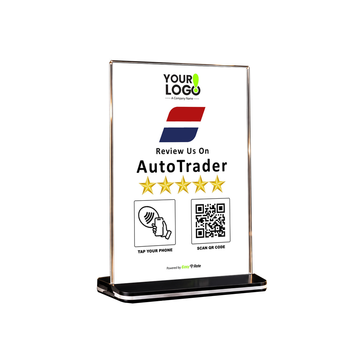 QR and NFC AutoTrader Review Pro Pedestal Stand