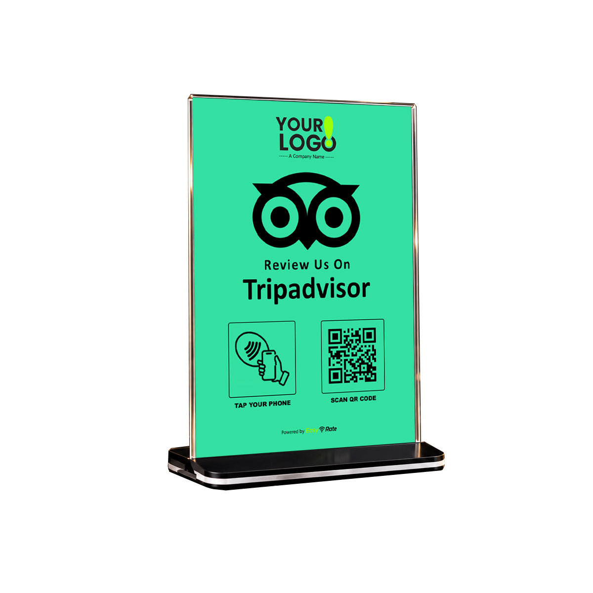 QR and NFC Tripadvisor Review Pro Pedestal Stand