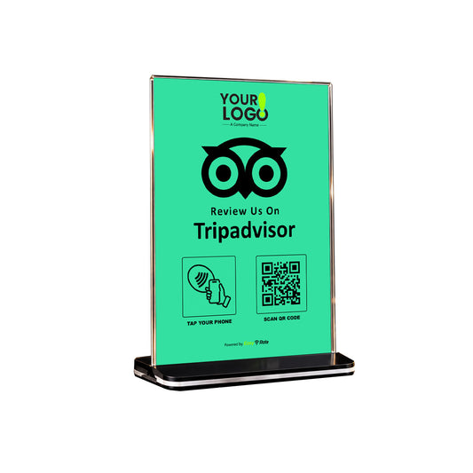 QR and NFC Tripadvisor Review Pro Pedestal Stand