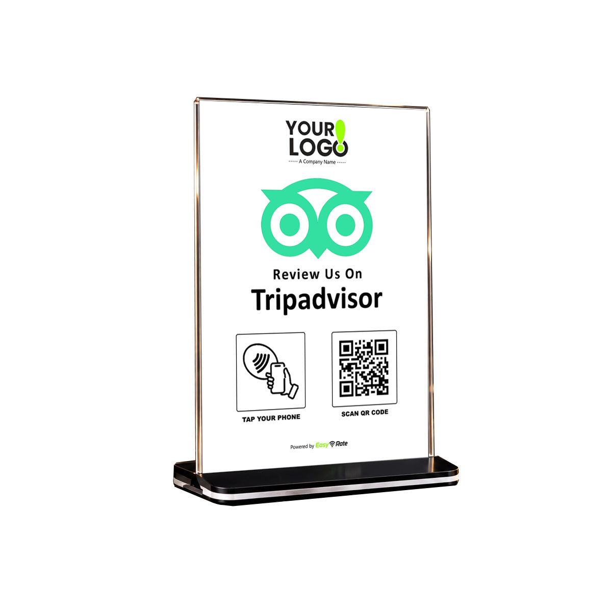 QR and NFC Tripadvisor Review Pro Pedestal Stand